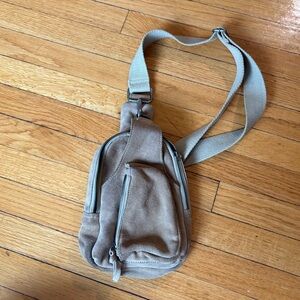 Free People Hudson Suede Sling Bag